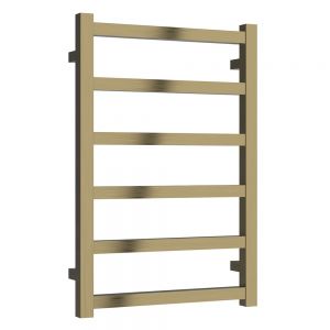 Reina Fano Satin Bronze Designer Towel Radiator 720 x 485mm