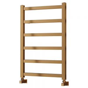Reina Fano Satin Copper Designer Towel Radiator 720 x 485mm