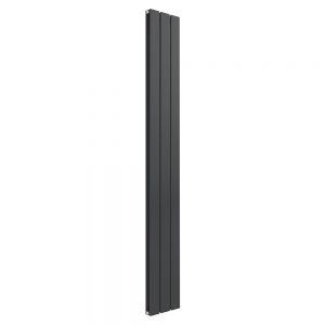 Reina Flat Anthracite Double Panel Radiator 1600 x 218mm