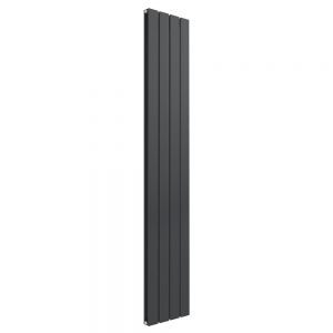 Reina Flat Anthracite Double Panel Radiator 1600 x 292mm