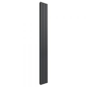 Reina Flat Anthracite Double Panel Radiator 1800 x 218mm