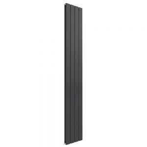 Reina Flat Anthracite Double Panel Radiator 1800 x 292mm
