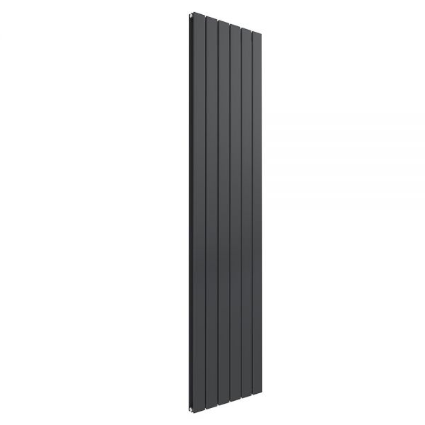 Reina Flat Anthracite Double Panel Radiator 1800 x 440mm