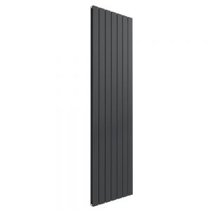Reina Flat Anthracite Double Panel Radiator 1800 x 514mm