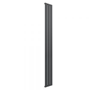 Reina Flat Anthracite Single Panel Radiator 1800 x 218mm