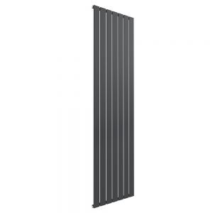 Reina Flat Anthracite Single Panel Radiator 1800 x 514mm