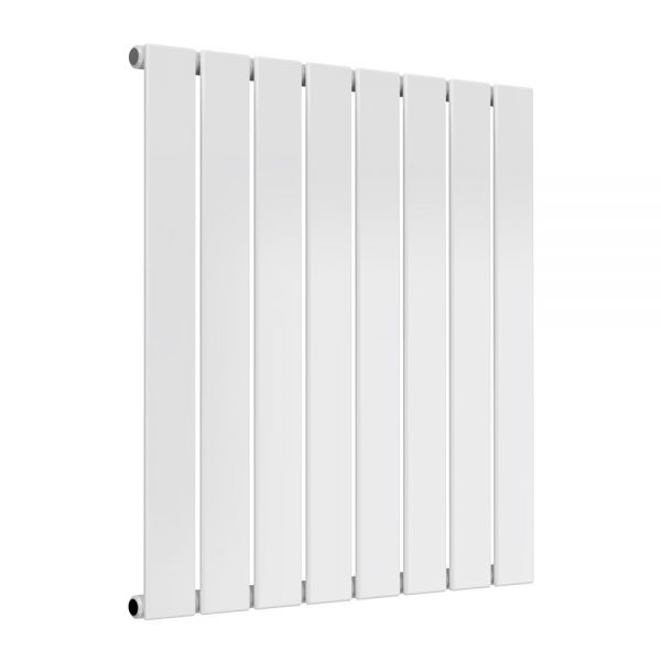 Reina Flat White Single Panel Radiator 600 x 588mm