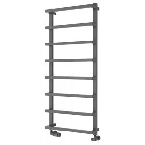 Reina Glora Anthracite Designer Towel Radiator 1195 x 500mm