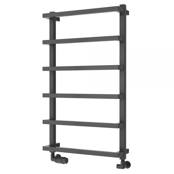 Reina Glora Anthracite Designer Towel Radiator 875 x 500mm