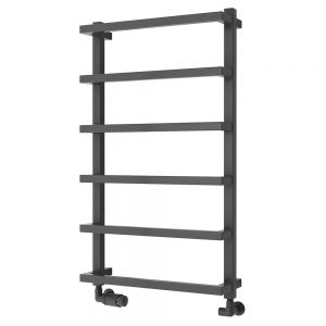 Reina Glora Anthracite Designer Towel Radiator 875 x 500mm