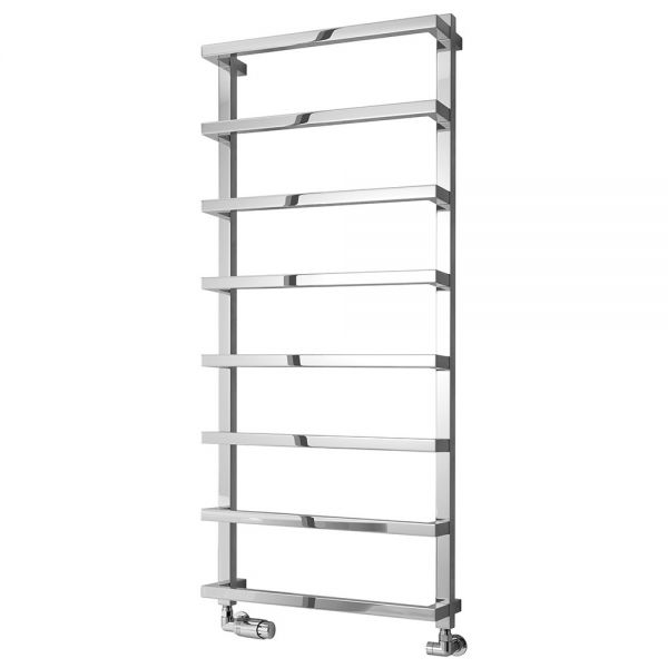 Reina Glora Chrome Designer Towel Radiator 1195 x 500mm