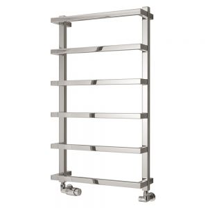 Reina Glora Chrome Designer Towel Radiator 875 x 500mm