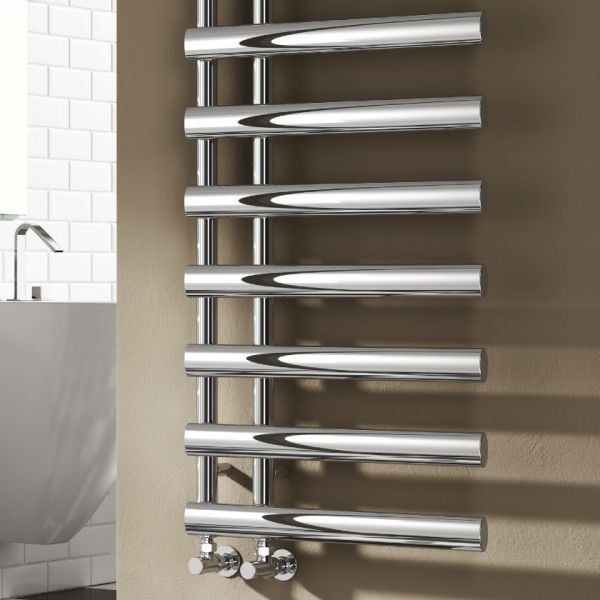 Reina Grace Chrome Designer Towel Radiator 1140 x 500mm #2