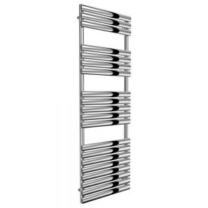 Reina Helin Polished Stainless Steel Designer Towel Radiator 1535 x 500mm
