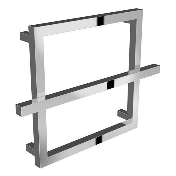 Reina Lago 1 Chrome Designer Towel Radiator 450 x 600mm #2