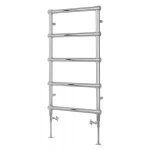 Reina Lecco Chrome Designer Towel Radiator 900 x 500mm