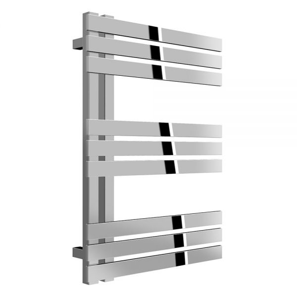 Reina Lovere Polished Stainless Steel Designer Towel Radiator 690 x 500mm