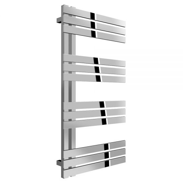 Reina Lovere Polished Stainless Steel Designer Towel Radiator 960 x 500mm