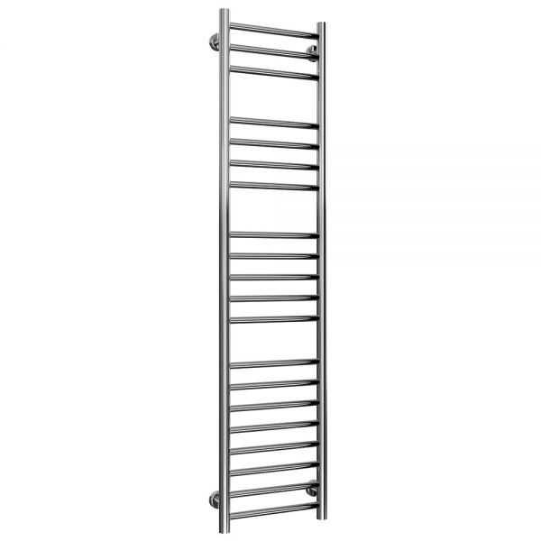 Reina Luna Polished Stainless Steel Heated Towel Rail 1500 x 350mm