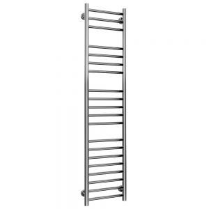 Reina Luna Polished Stainless Steel Heated Towel Rail 1500 x 350mm
