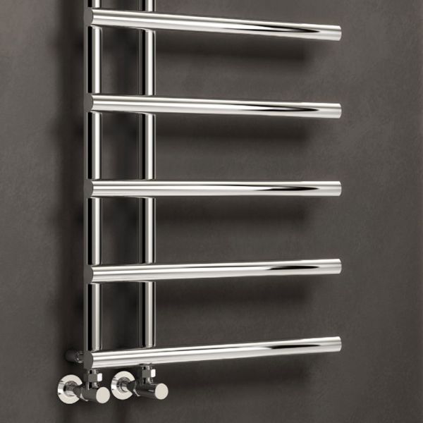 Reina Matera Chrome Designer Towel Radiator 722 x 500mm #2
