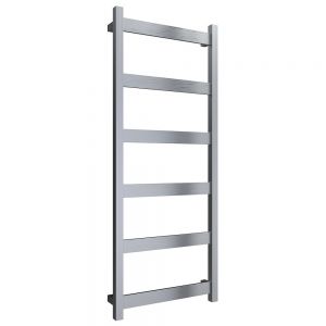 Reina Mina Brushed Stainless Steel Designer Towel Radiator 1170 x 480mm