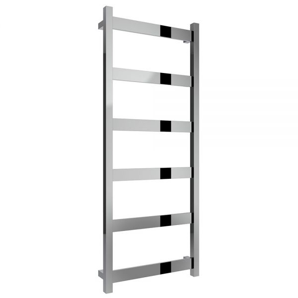 Reina Mina Polished Stainless Steel Designer Towel Radiator 1170 x 480mm