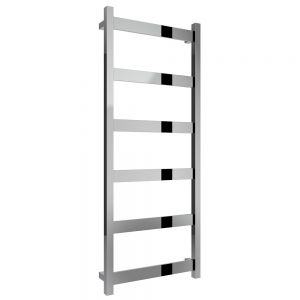 Reina Mina Polished Stainless Steel Designer Towel Radiator 1170 x 480mm