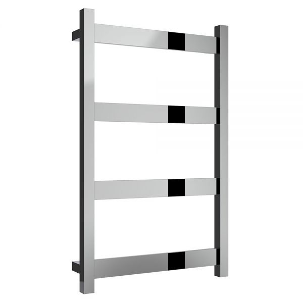 Reina Mina Polished Stainless Steel Designer Towel Radiator 750 x 480mm