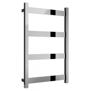 Reina Mina Polished Stainless Steel Designer Towel Radiator 750 x 480mm