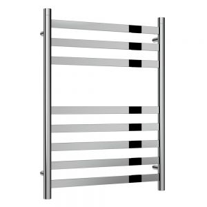 Reina Misa Polished Stainless Steel Heated Towel Rail 720 x 530mm