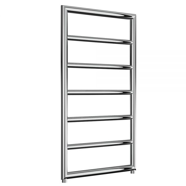 Reina Nardo Chrome Designer Towel Radiator 813 x 450mm