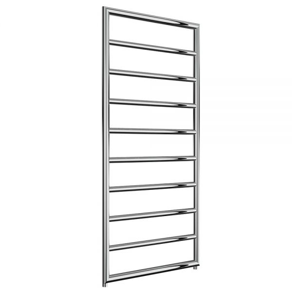Reina Nardo Chrome Designer Towel Radiator 1200 x 550mm