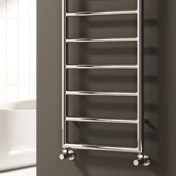 Reina Nardo Chrome Designer Towel Radiator 813 x 450mm #2