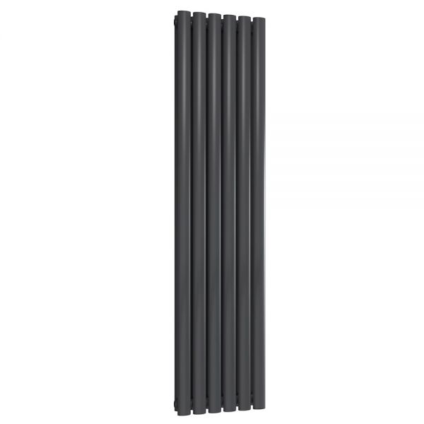 Reina Neva Anthracite Double Panel Radiator 1500 x 295mm