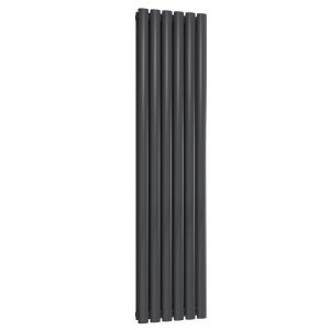 Reina Neva Anthracite Double Panel Radiator 1500 x 295mm