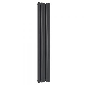 Reina Neva Anthracite Double Panel Radiator 1800 x 295mm