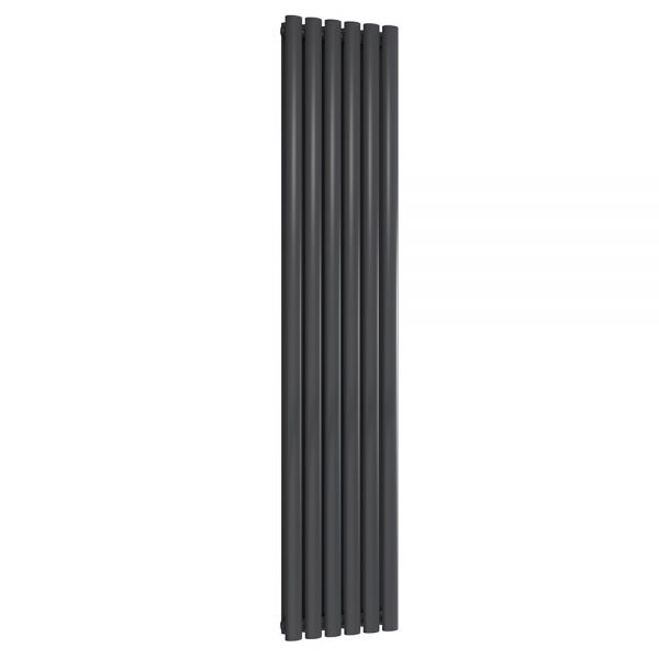 Reina Neva Anthracite Double Panel Radiator 1800 x 354mm