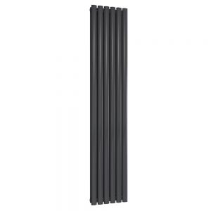 Reina Neva Anthracite Double Panel Radiator 1800 x 354mm