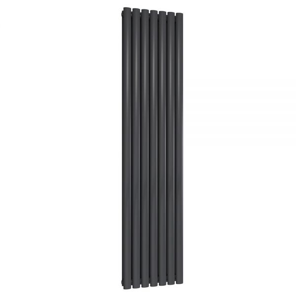Reina Neva Anthracite Double Panel Radiator 1800 x 413mm