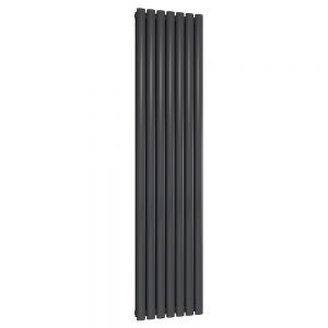 Reina Neva Anthracite Double Panel Radiator 1800 x 413mm