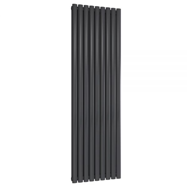 Reina Neva Anthracite Double Panel Radiator 1800 x 531mm
