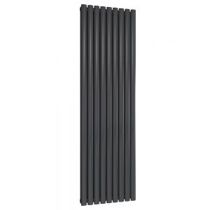 Reina Neva Anthracite Double Panel Radiator 1800 x 531mm
