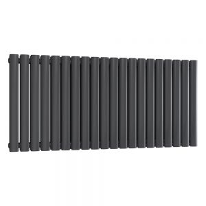 Reina Neva Anthracite Double Panel Radiator 550 x 1180mm