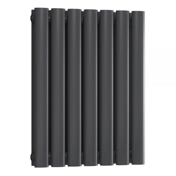 Reina Neva Anthracite Double Panel Radiator 550 x 413mm