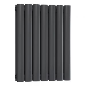 Reina Neva Anthracite Double Panel Radiator 550 x 413mm