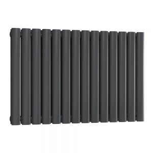 Reina Neva Anthracite Double Panel Radiator 550 x 826mm