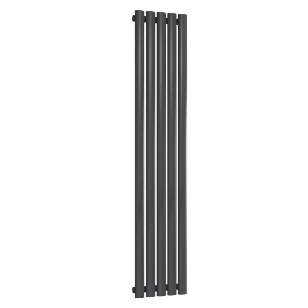 Reina Neva Anthracite Single Panel Radiator 1500 x 295mm