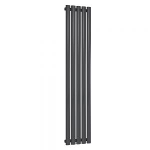 Reina Neva Anthracite Single Panel Radiator 1500 x 295mm