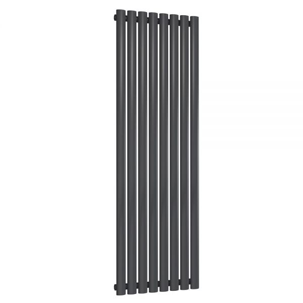 Reina Neva Anthracite Single Panel Radiator 1500 x 472mm